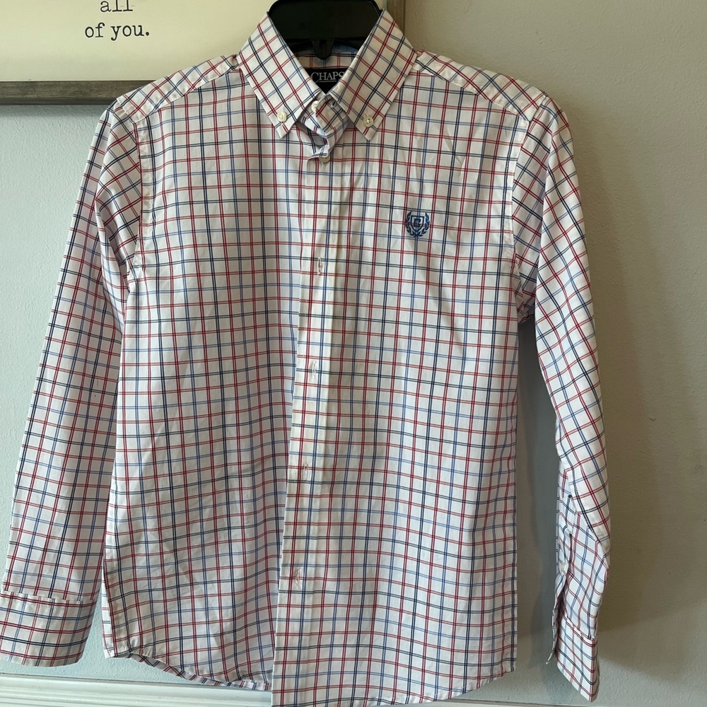 3 boys button up shirts size 10/12